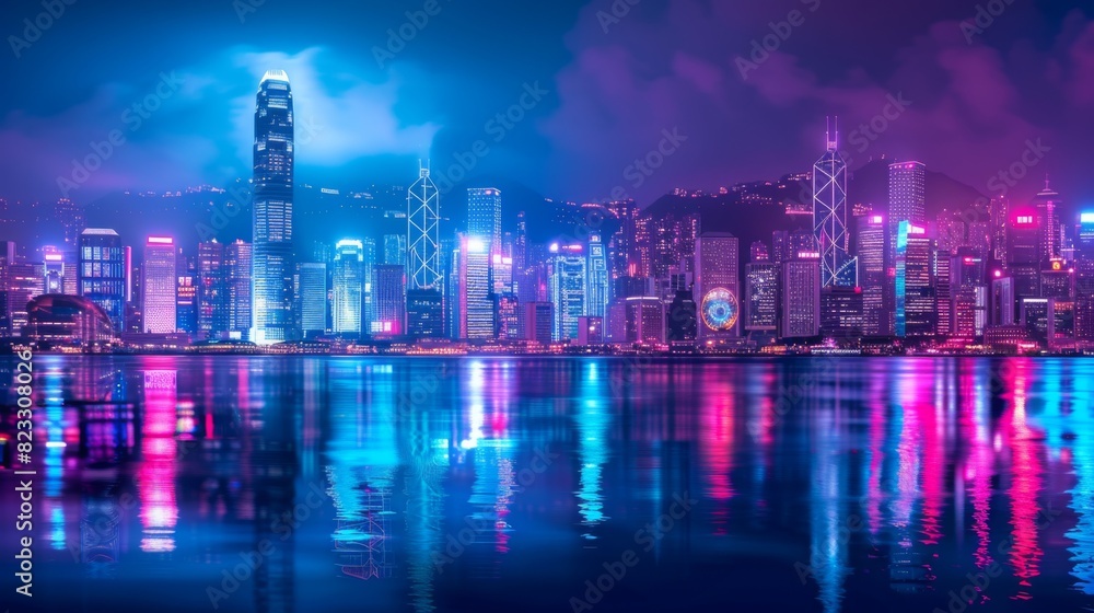 Fototapeta premium Smart network and Connection technology concept,