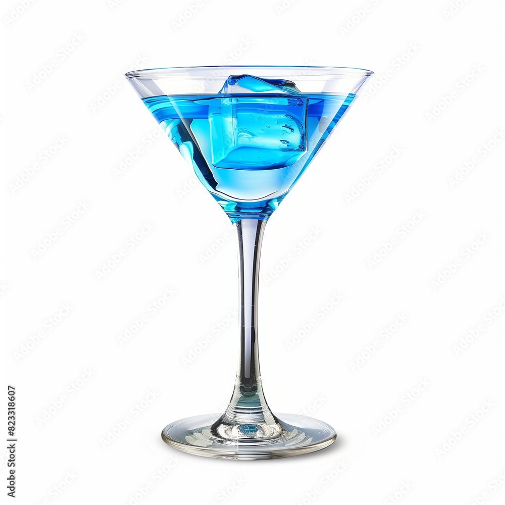 Refreshing Blue Drink for Summer Nights