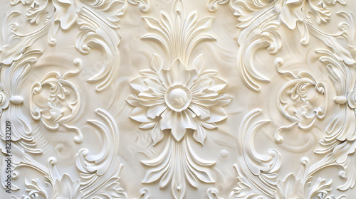 Beautiful texture of paper Wallpaper embossed in form