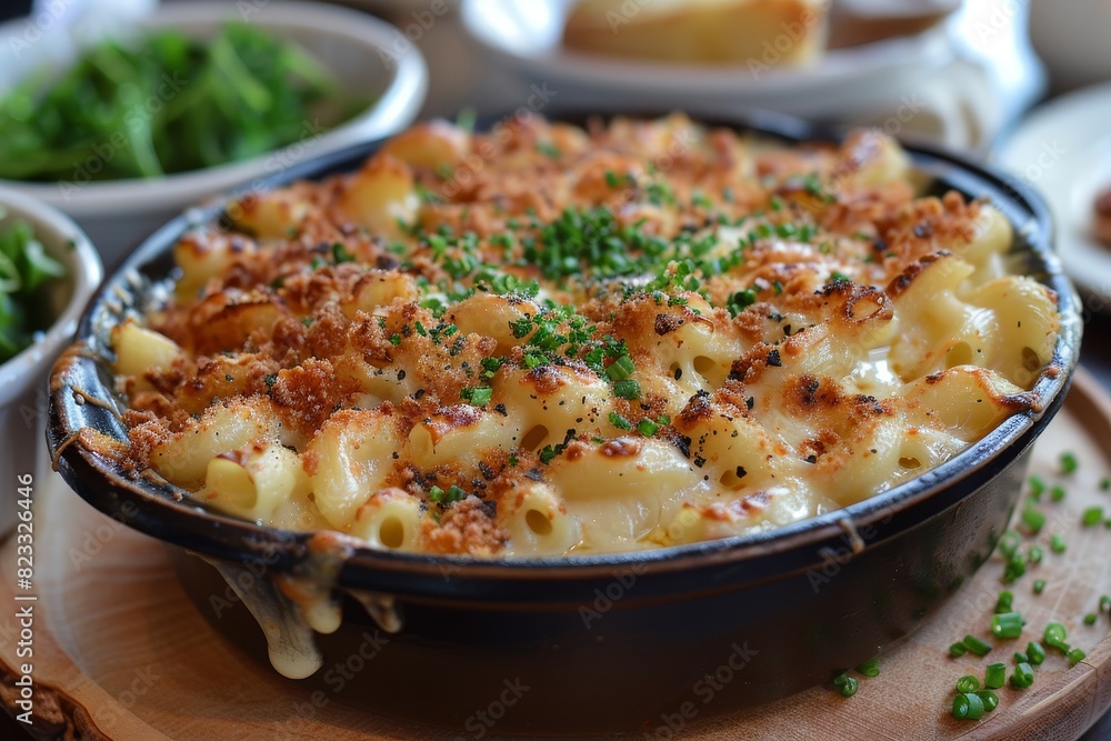 Spätzle - Soft egg noodles topped with cheese and crispy onions. Spätzle - Soft egg noodles topped with cheese and crispy onions.