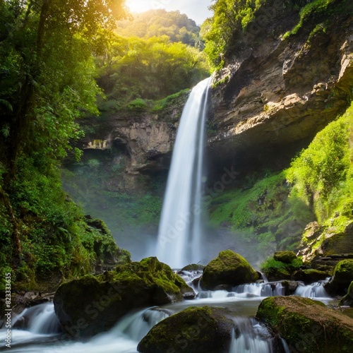 waterfall in the forest