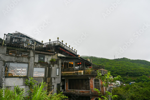 台湾の霧の九份 photo