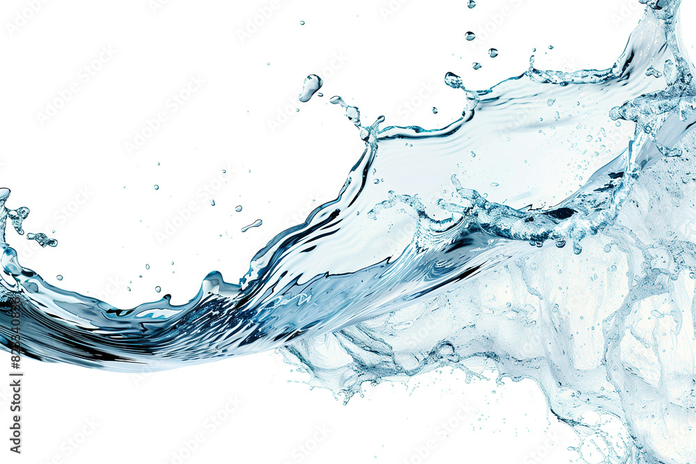 Blue water swirl splash with little bubbles isolated on clear png background, liquid flowing in form of wave. Blue water swirl splash with little bubbles isolated on clear png background, liquid flowing in form of wave.