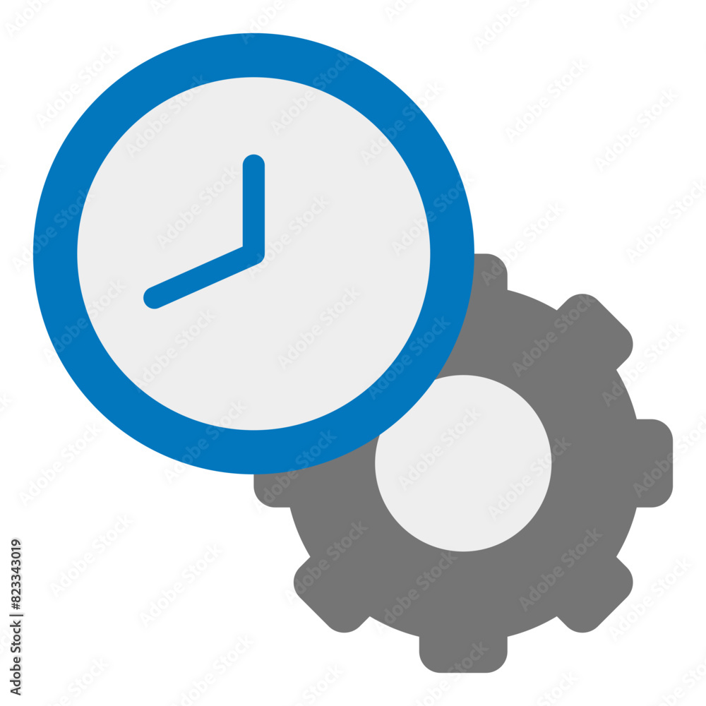 Work Icon in Flat Style Work Icon in Flat Style