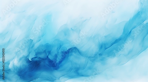 Abstract blue watercolor background