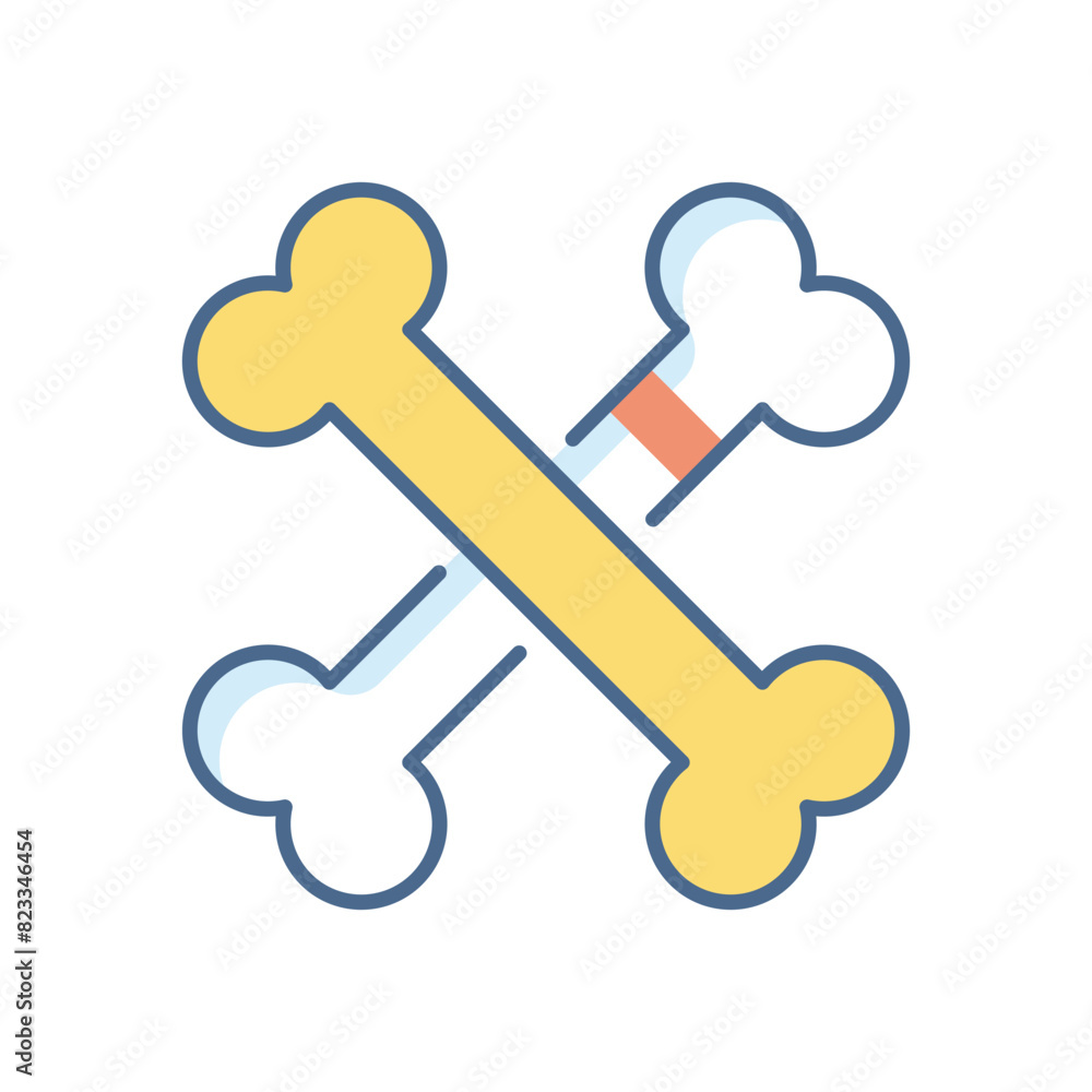 Bones vector icon Bones vector icon