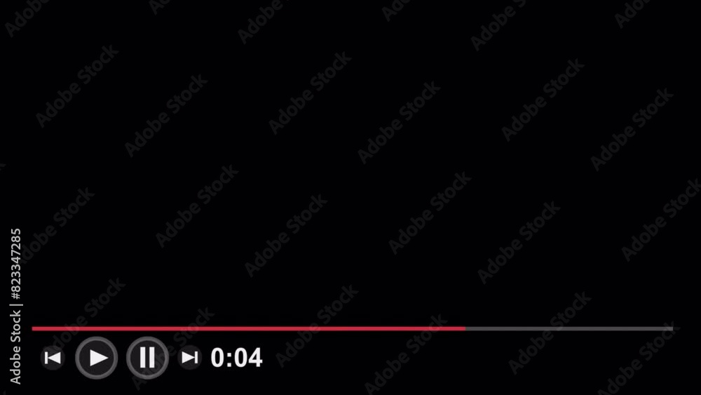 Video review strip. Animation template for viewing videos in the browser, alpha channel. Cartoon Video review strip. Animation template for viewing videos in the browser, alpha channel. Cartoon
