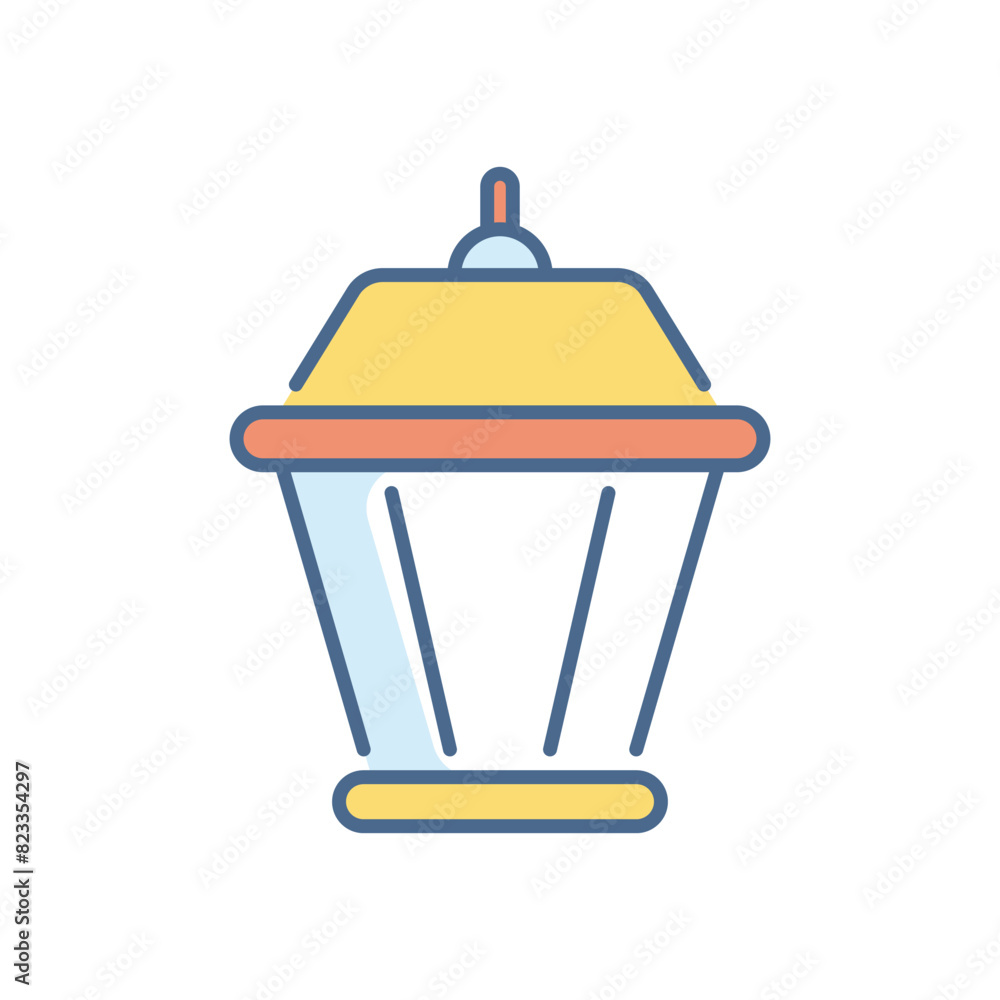 Lantern vector icon Lantern vector icon