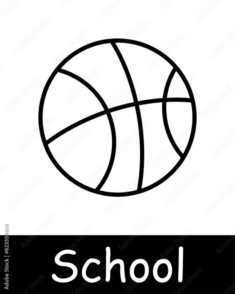 School line icon. Book, tools, bell, math, sport, Graduation cap, hand, education, academic achievement, learning, student, scholarship, support, knowledge, institution, teaching. School line icon. Book, tools, bell, math, sport, Graduation cap, hand, education, academic achievement, learning, student, scholarship, support, knowledge, institution, teaching.