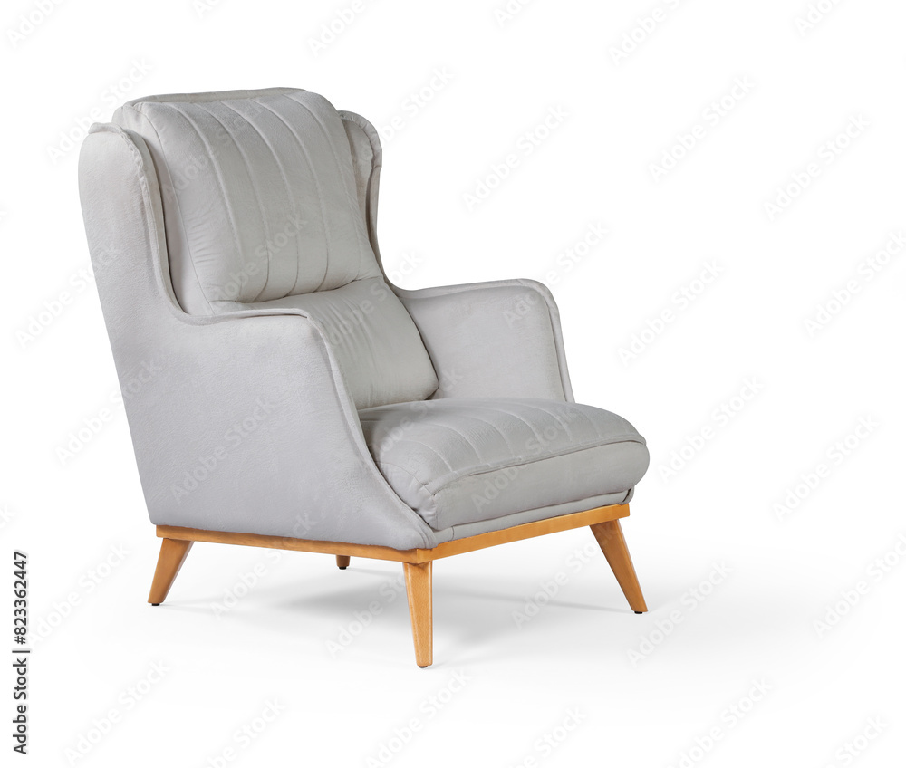 armchair isolated on white background . armchair isolated on white background .