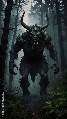 A terrifying forest demon from Czech mythology