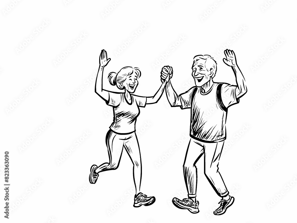 illustration of couple dancing illustration of couple dancing