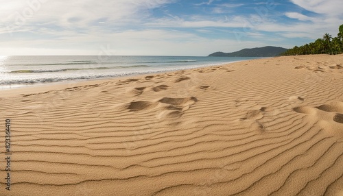 Sea beach sand texture background