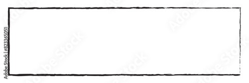 Grunge square and rectangle frames. Ink empty black boxes set. Rectangle borders collections. Rubber square stamp imprint. Vector illustration isolated on white background 