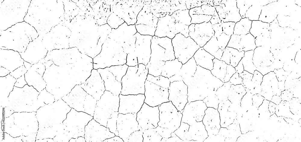 a black and white vintage  of a cracked wall, cracked white paint on a white background, a black and white drawing of a cracked wall, background with cracks
