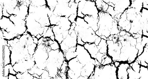 two different images of cracked and dry land ground, cracked white paint on a white background, a black and white drawing of a cracked wall set, a black and white image of a cracked wall