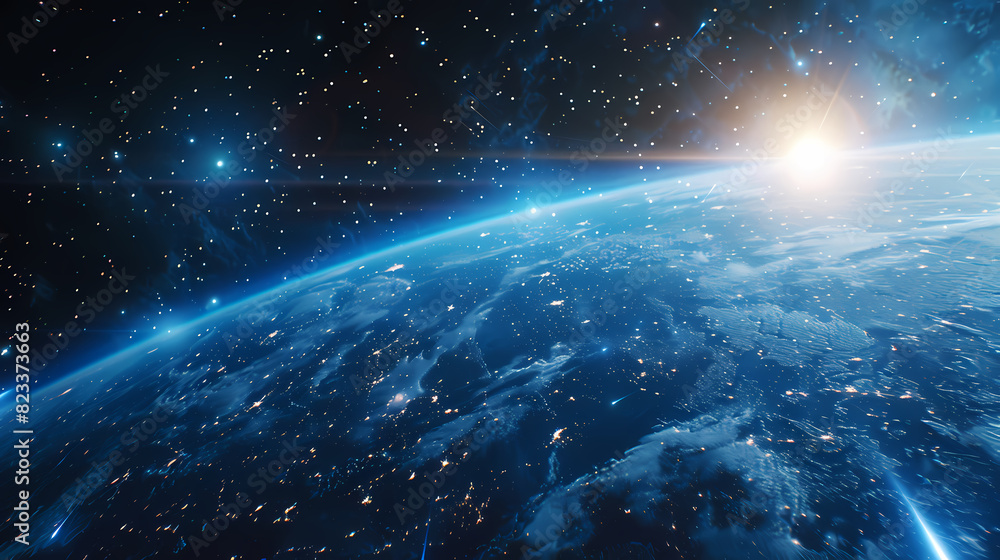 Obraz premium earth in space