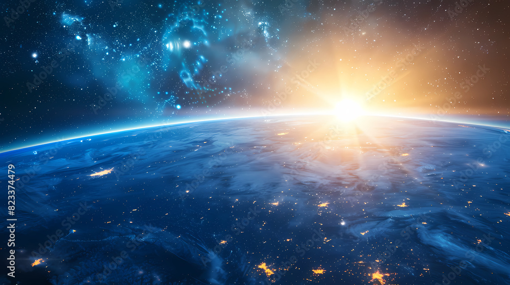 earth in space earth in space