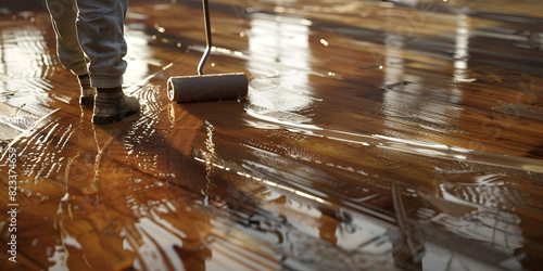 Hardwood Floor Refinishing  photo