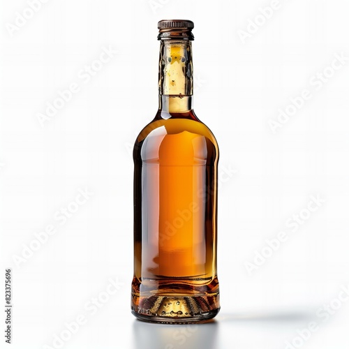 Bottle   isolated on white background   high quality  high resolution