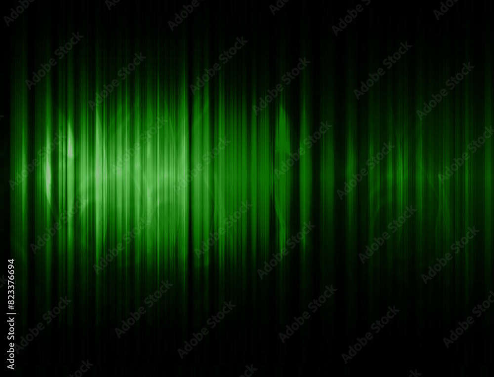 Abstract organic green lines as wallpaper background illustration, Ai Generative