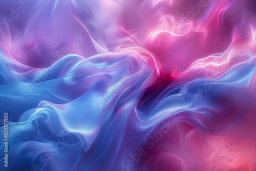 Illustration of abstract blue and purple, high quality, high resolution