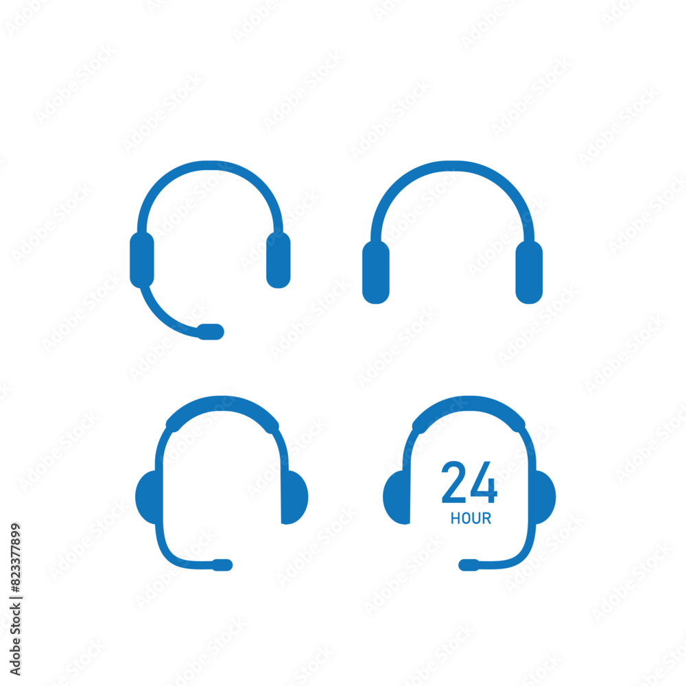 Help center icon vector logo design template Help center icon vector logo design template