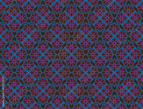 Sacral tribal ethnic motifs geometric vector background. Beautiful gypsy geometric shapes sprites tribal motifs clothing fabric textile print traditional design with triangles