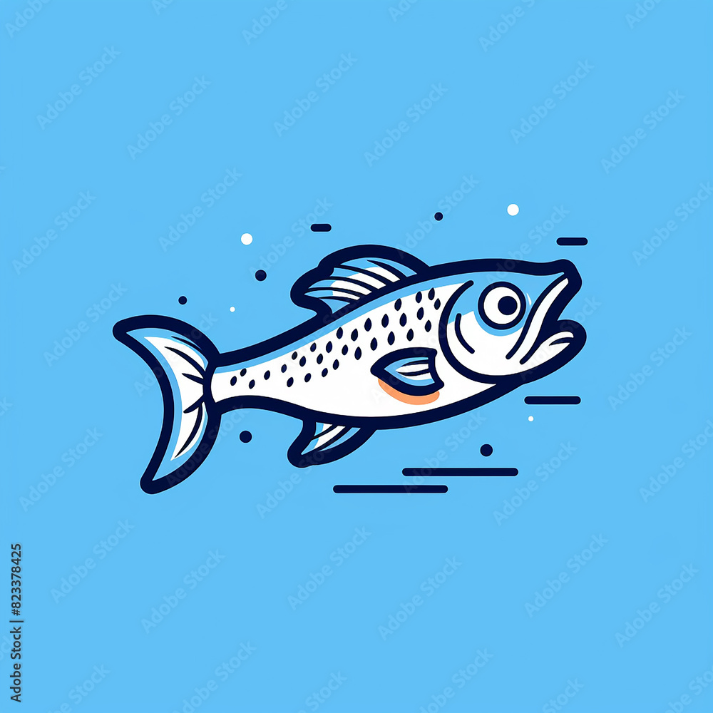 Obraz premium Skipper_Sardine_Sardine_gracefully_jumping
