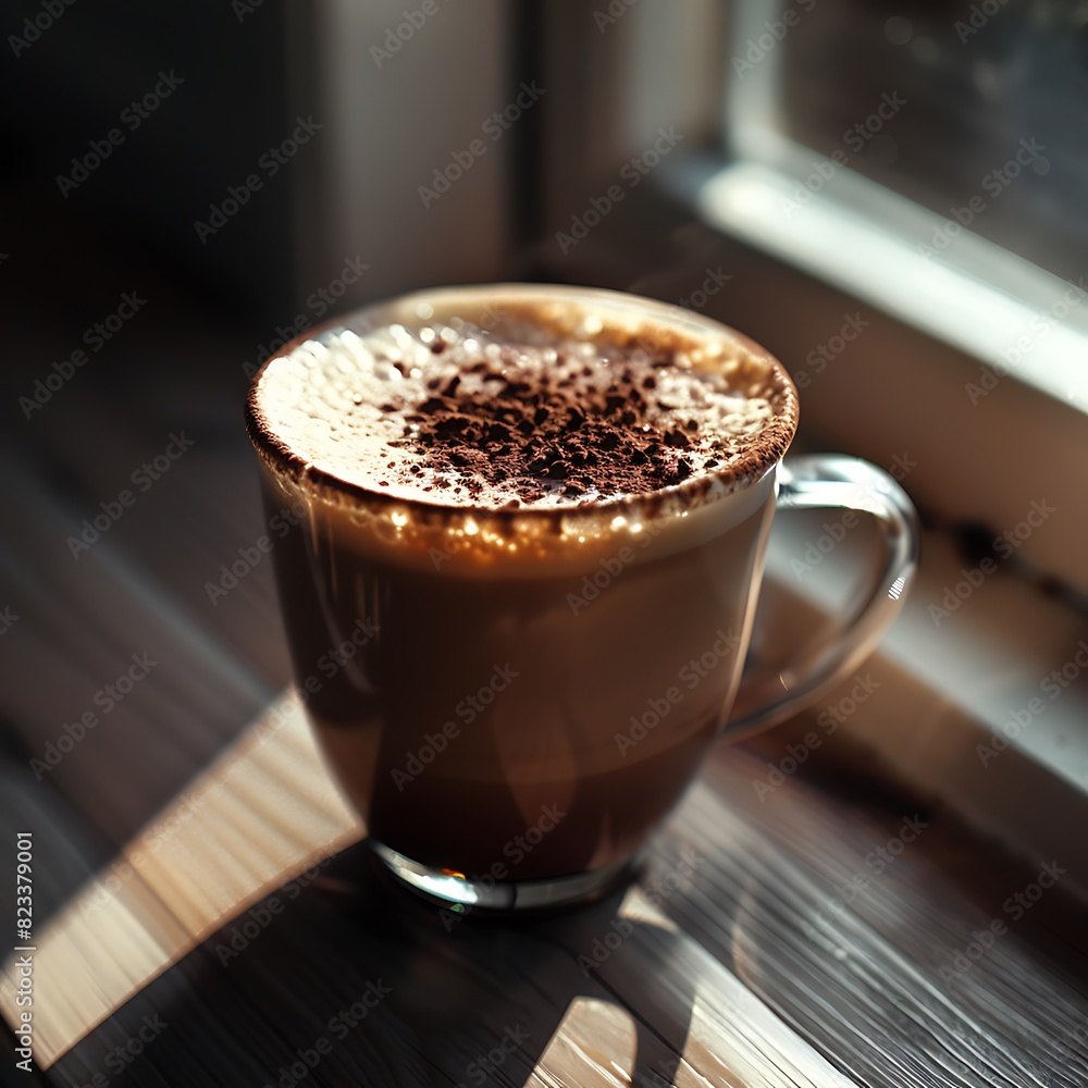 coffee in a glass coffee in a glass