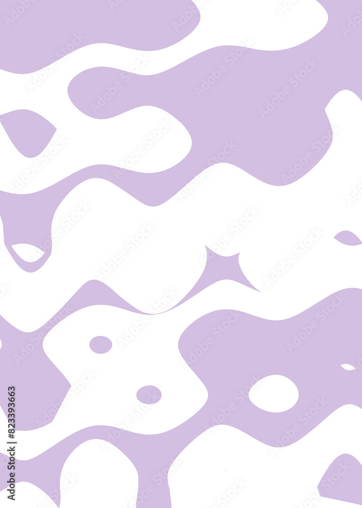 Purple and white abstract background. Purple and white abstract poster. Purple and white abstract background. Purple and white abstract poster.