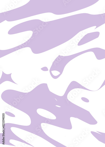 Purple and white abstract background. Purple and white abstract poster.