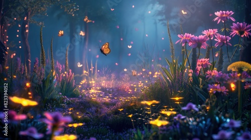  A beautiful landscape of a dreamy fairyland © Erin