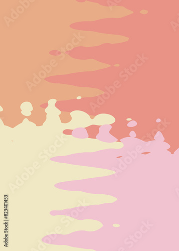 Colorful abstract graphic background. Abstract poster