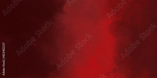 Red abstract grunge vapour mist fog overlay smoke cloud sand grain texture powder explosion vintage vector background.