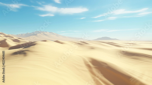 sand dunes in the desert