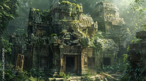 Tales Whispered by the Ancient Temple Ruins © lan