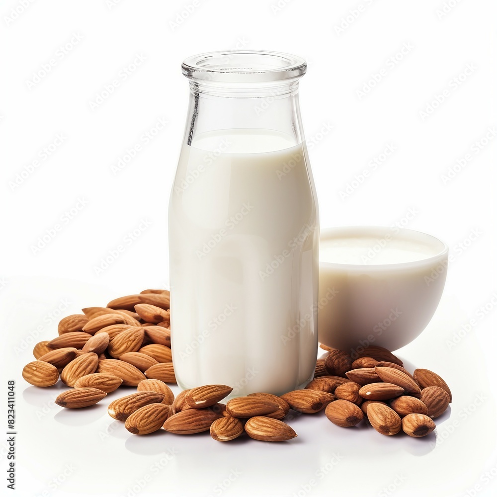 almond milk and almods almond milk and almods
