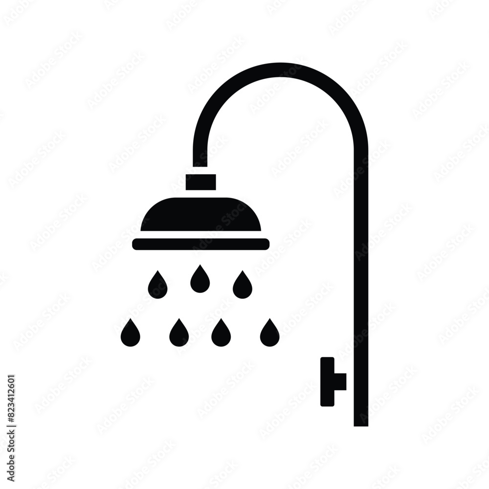 shower icon vector design template simple and clean shower icon vector design template simple and clean