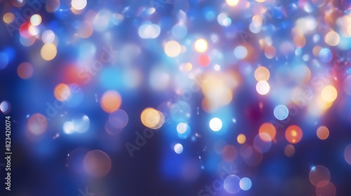 Abstract bokeh light background   defocused blur