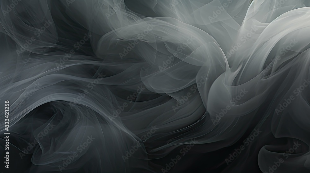 Obraz premium moody dark gray abstract