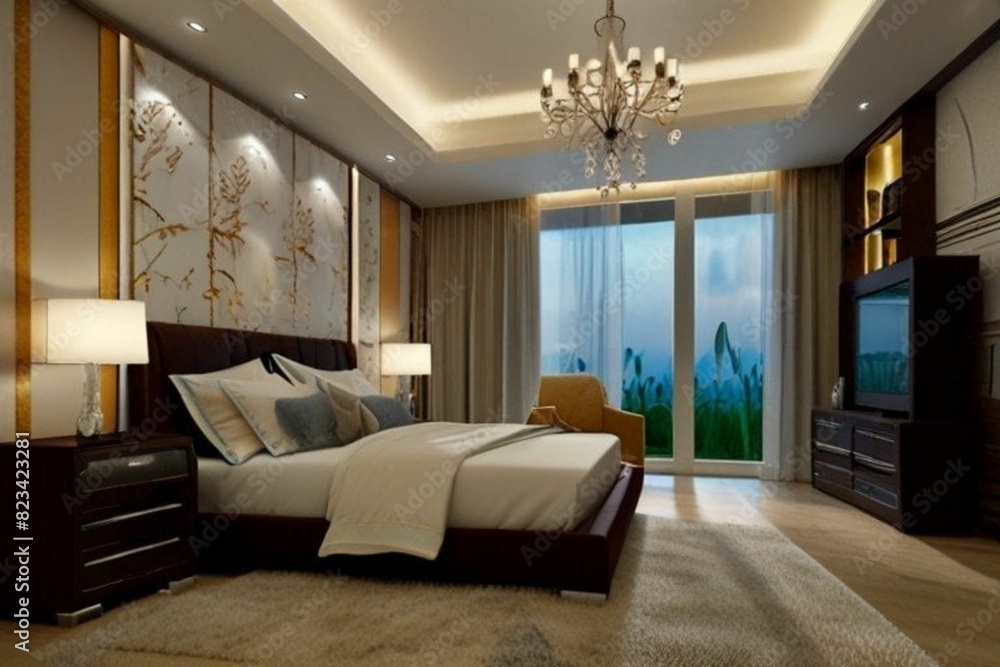 Slumber in Style: Chic Bedroom Retreat Slumber in Style: Chic Bedroom Retreat