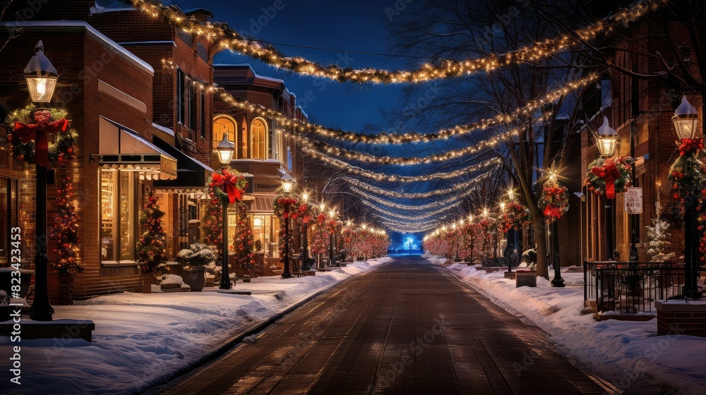 street christmas lights frame street christmas lights frame
