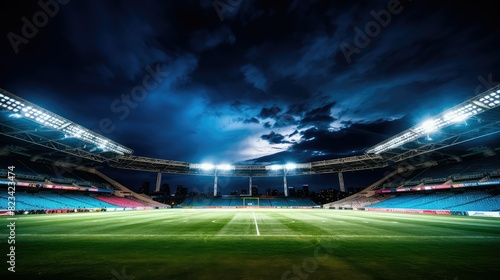 floodlights stadium lighting photo