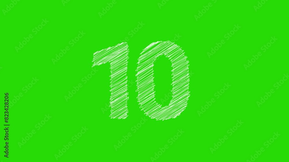 countdown to 10 handwritten animated countdown chalk green screen alpha 4k one two three four five six seven eight nine ten countdown to 10 handwritten animated countdown chalk green screen alpha 4k one two three four five six seven eight nine ten