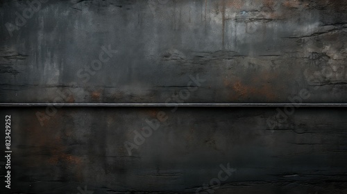 raw dark steel background