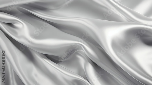 elegant silver silk background