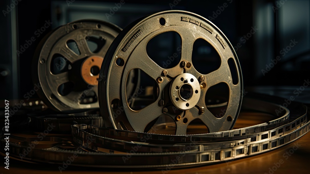Fototapeta premium tripod film equipment