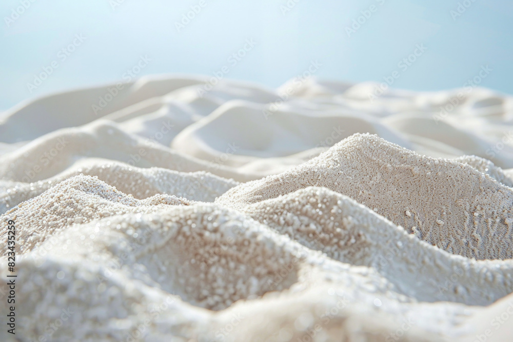 Close up view of sand dune 