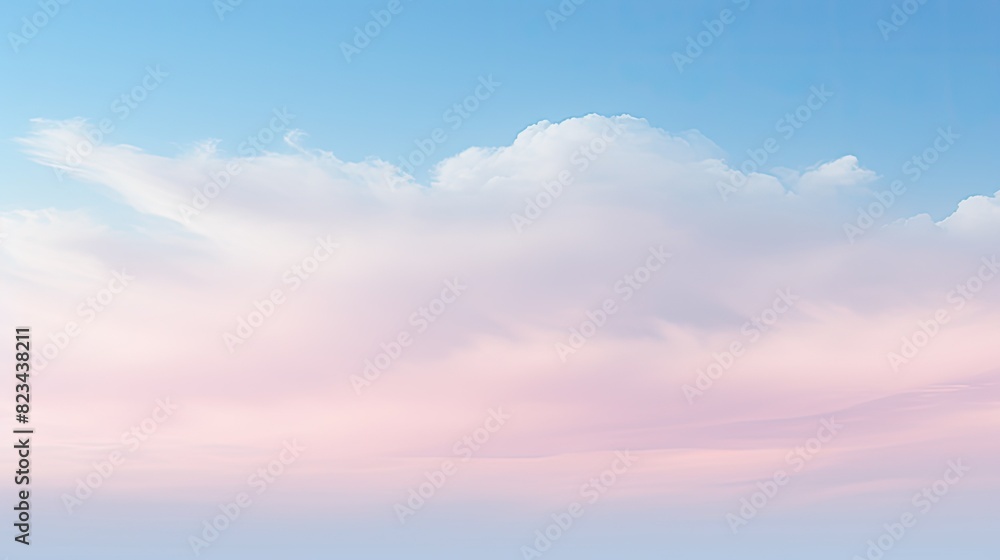 Fototapeta premium baby pastel abstract sky